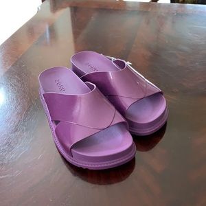 NWT Zaxy sandals, purple, EUR 38